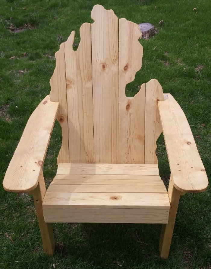 Michigan Adirondack Chair Handmade Michigan