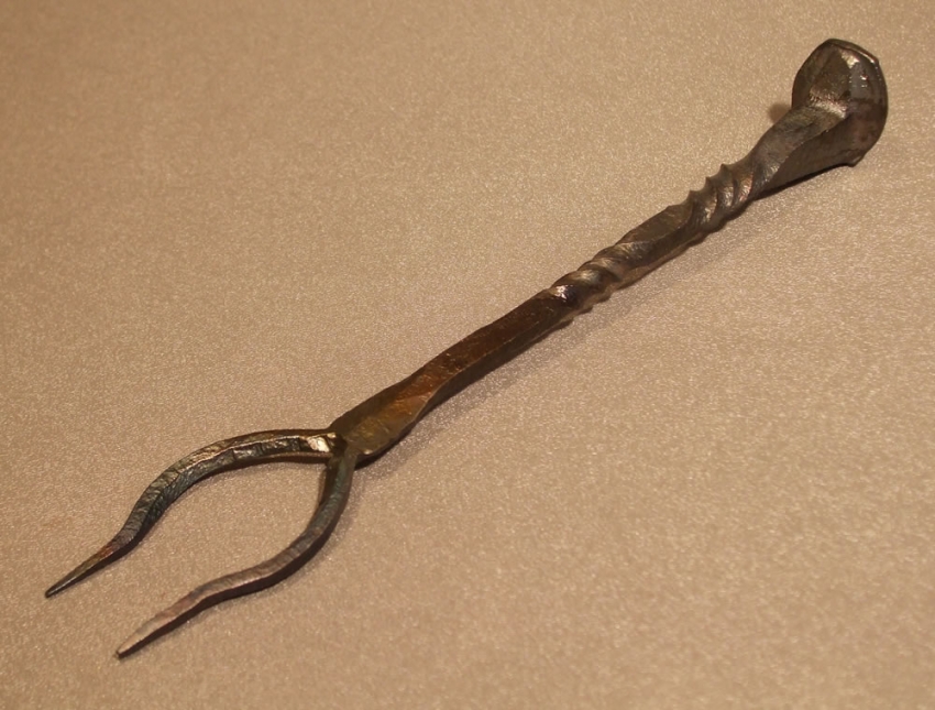 Custom Railroad Spike Fork Handmade Michigan