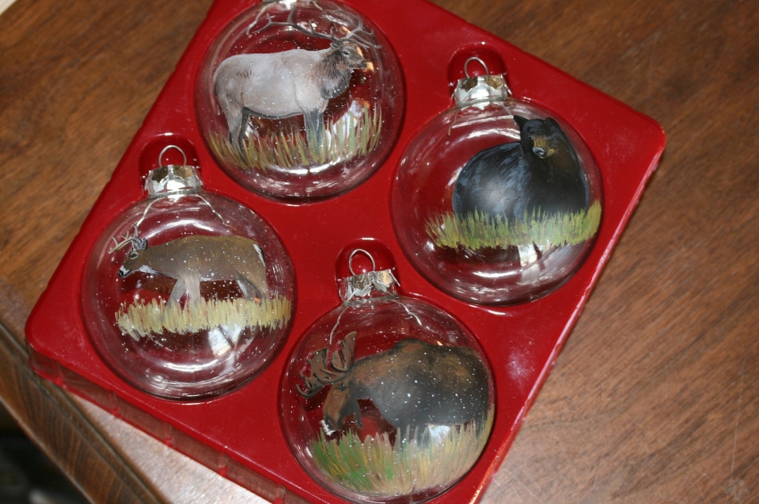 Large Animal Glass Ornaments Handmade Michigan