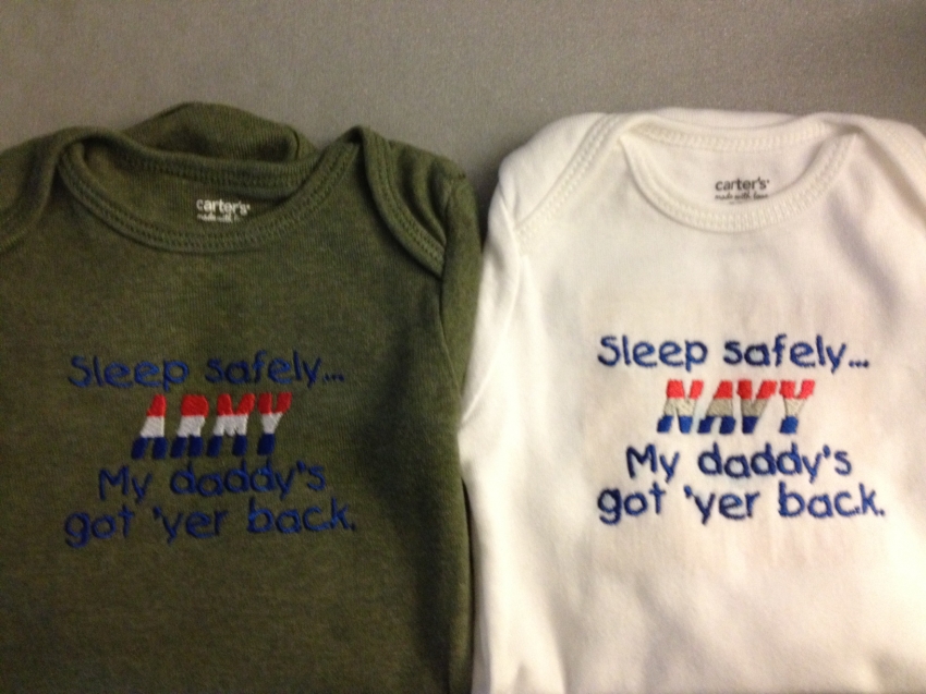 Sleep Safely Onesie Long Sleeve Handmade Michigan