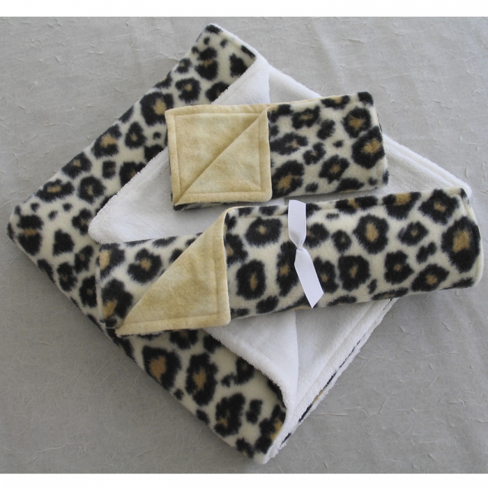 plush cheetah blanket