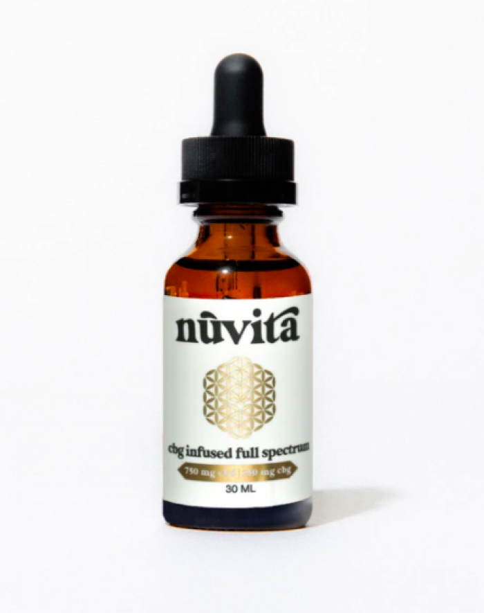 Nuvita Cbg Infused Full Spectrum Cbd Oil 60ml Handmade Michigan